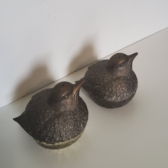 Elegance silver plated zink salt and pepper shaker set - Picture 2 of 4